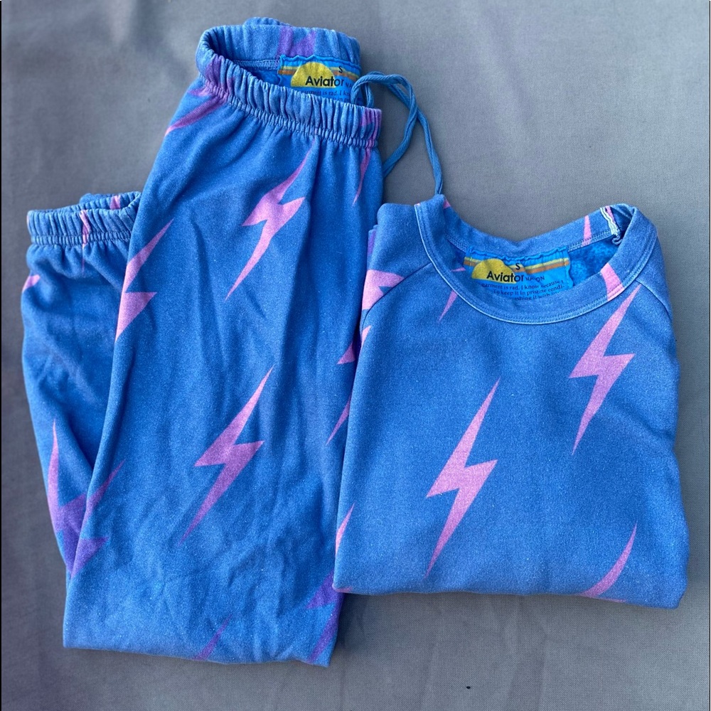 Aviator Nation Women’s Bolt Repeat matching set